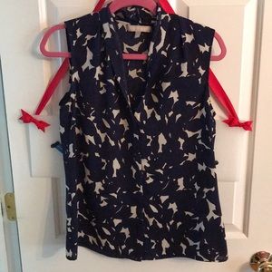 Floral pattern work blouse